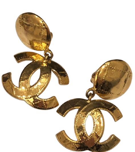 chanel earrings cc dangle|chanel cc earrings price list.